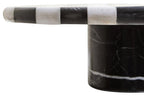 Large Black and White Marble Cake Stand