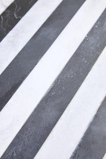 Large Black and White Marble Cake Stand
