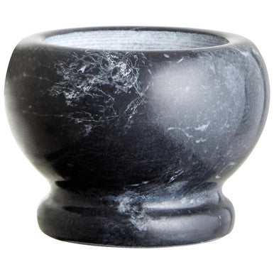 Black Marble Mortar and Pestle Set