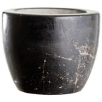 Black Marble Tapered Mortar and Pestle