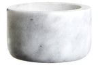 Grey Marble Straight Mortar and Pestle