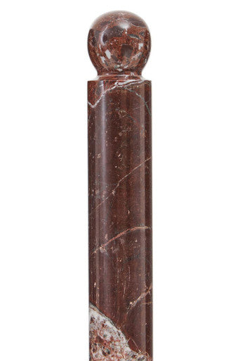 Red and White Marble Kitchen Roll Holder