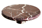 Red Marble Cake Stand