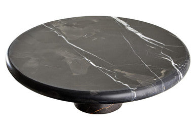 Black and Gold Marble Cake Stand