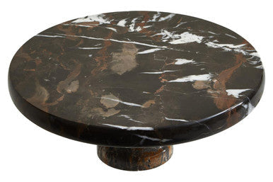 Black and Gold Marble Cake Stand