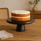 Black and Gold Marble Cake Stand