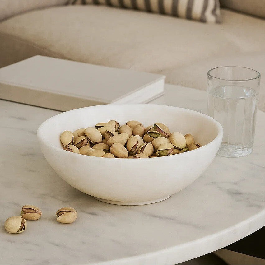 White Marble Bowl