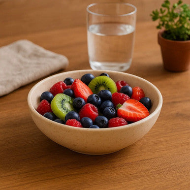 Cream Marble Bowl