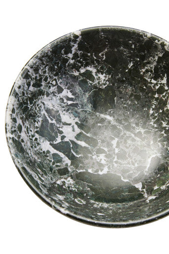 Greenish Black Marble Bowl