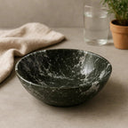 Greenish Black Marble Bowl