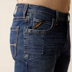 Ariat 10051844 Rebar M5 Straight Acclimatize Straight Jean Galveston / 36" Waist / 34" Leg