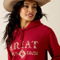 Ariat 10052410 Women's Ranch Goods Hoodie Sweatshirt