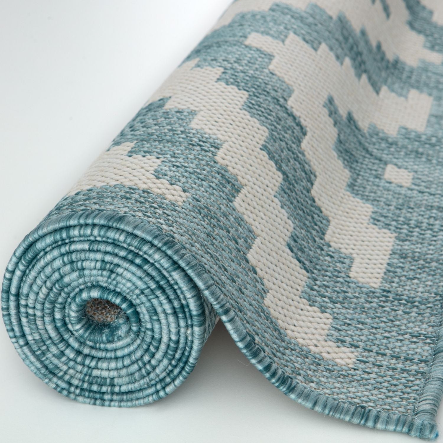 Ecology Outdoor Rug Aqua