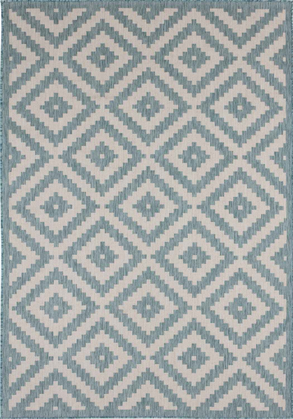Ecology Outdoor Rug Aqua