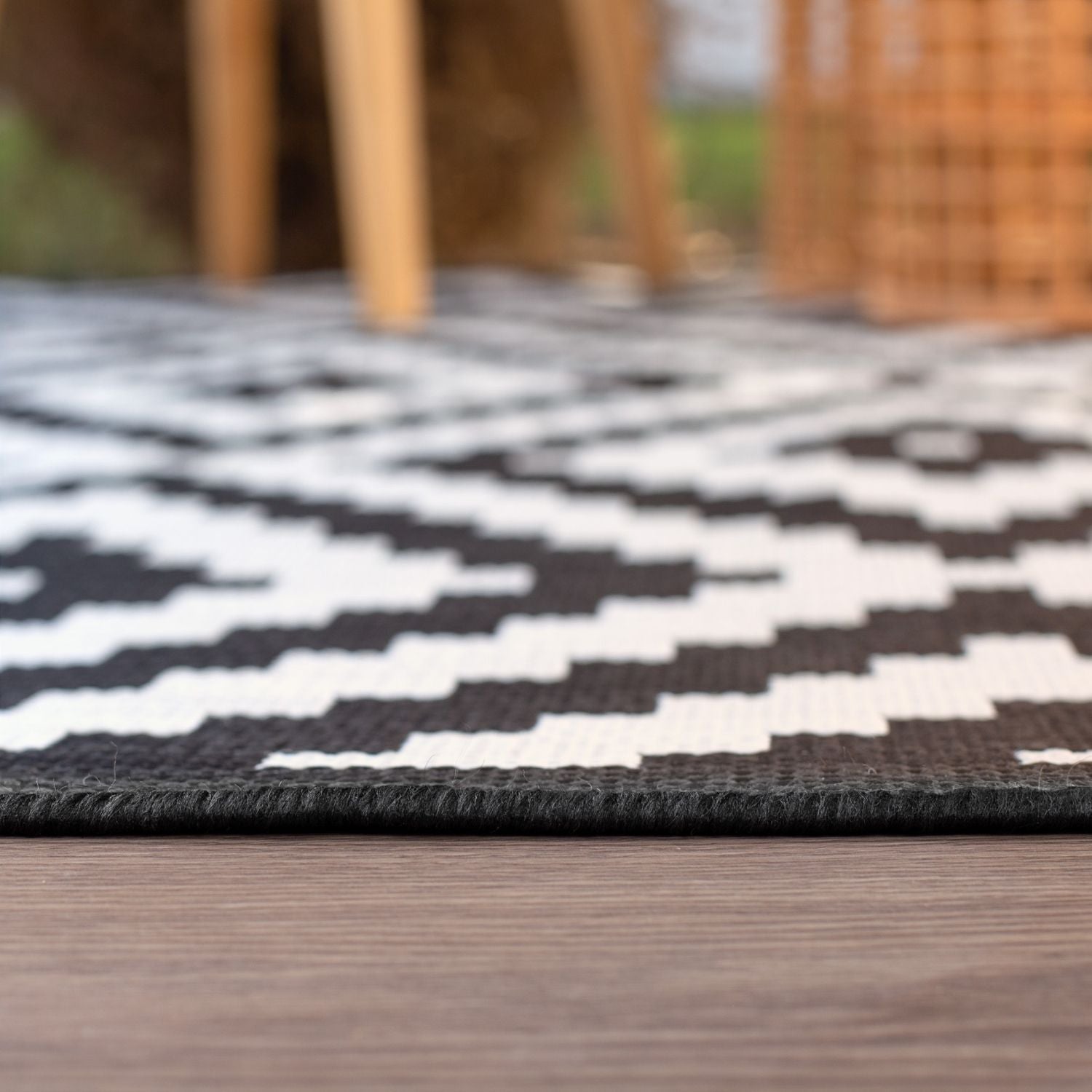 Ecology Outdoor Rug Black