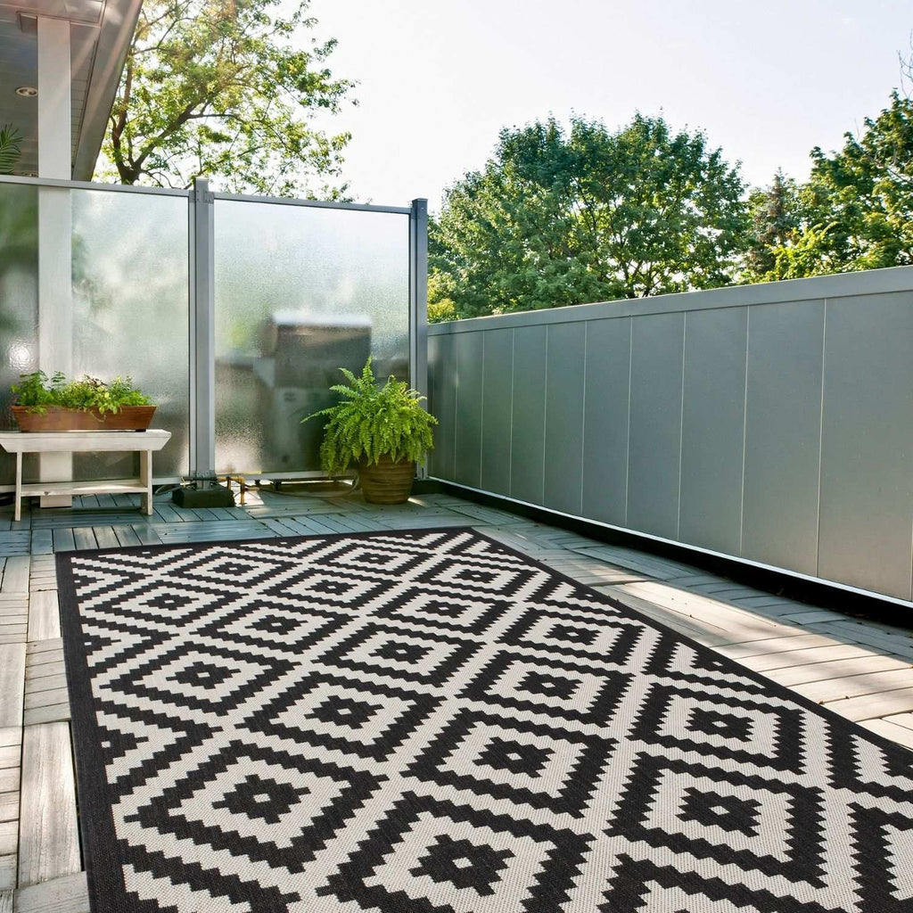 Ecology Outdoor Rug Black