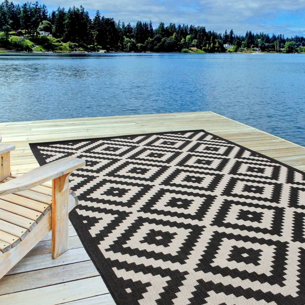 Ecology Outdoor Rug Black