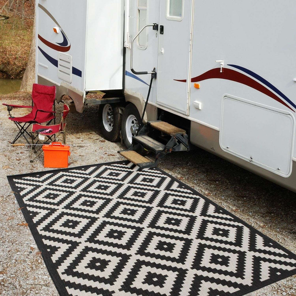 Ecology Outdoor Rug Black
