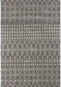 Moroccan Grey Shaggy Rug
