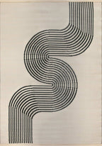 Urban Outdoor Rug Black & Beige