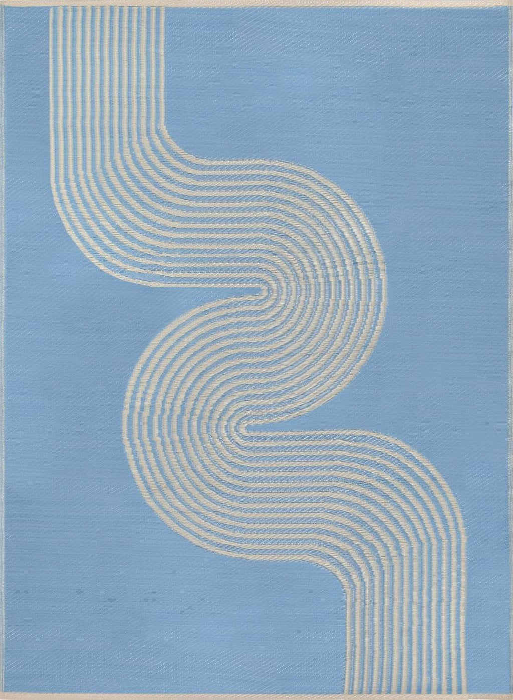 Urban Outdoor Rug Blue & Beige 240X340 cm
