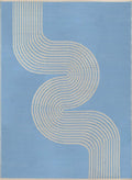 Urban Outdoor Rug Blue & Beige 240X340 cm
