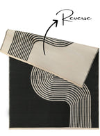 Urban Outdoor Rug Black & Beige