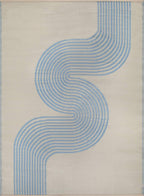 Urban Outdoor Rug Blue & Beige