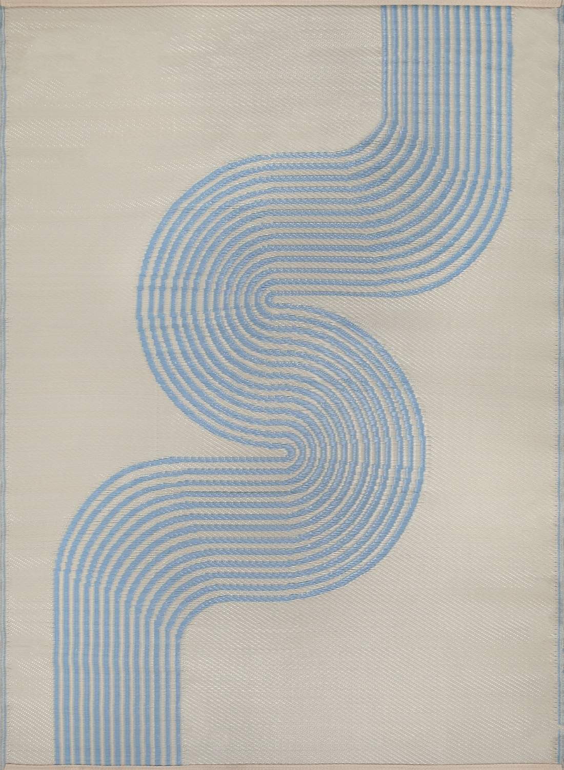 Urban Outdoor Rug Blue & Beige
