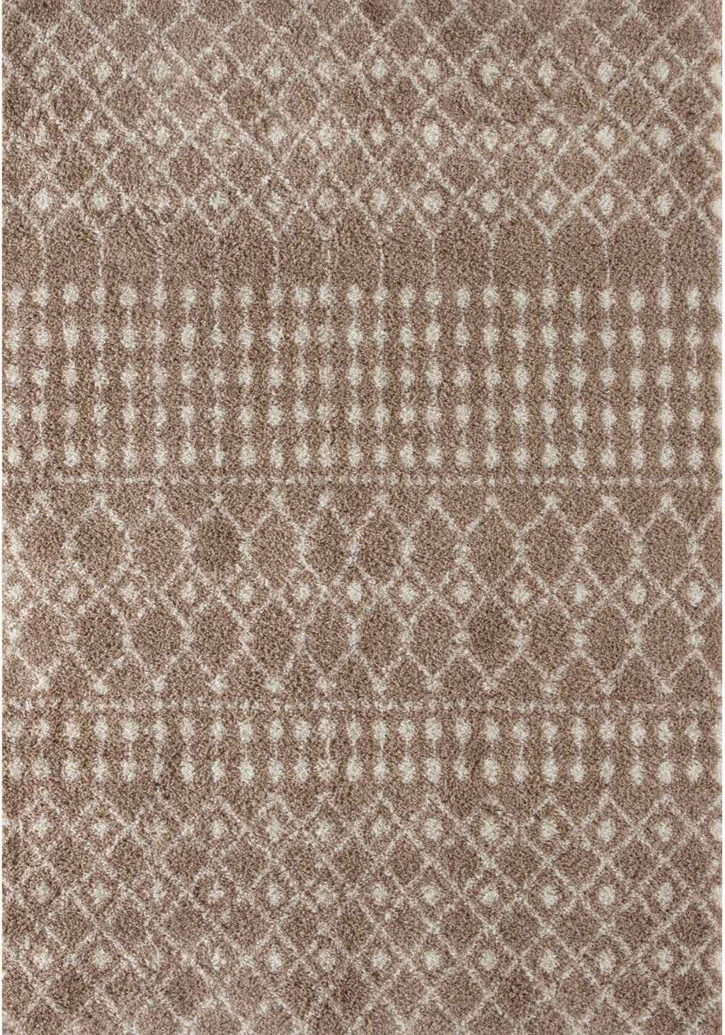 Moroccan Beige Shaggy Rug 240X340 cm
