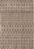 Moroccan Beige Shaggy Rug 240X340 cm
