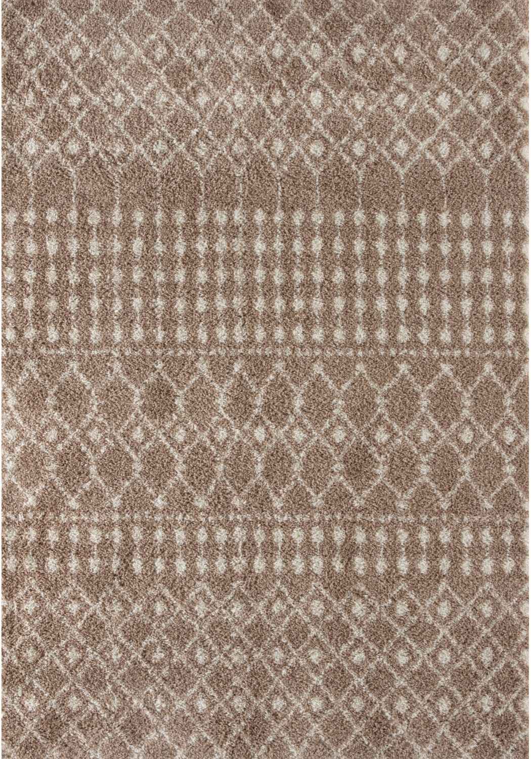 Moroccan Beige Shaggy Rug 240X340 cm