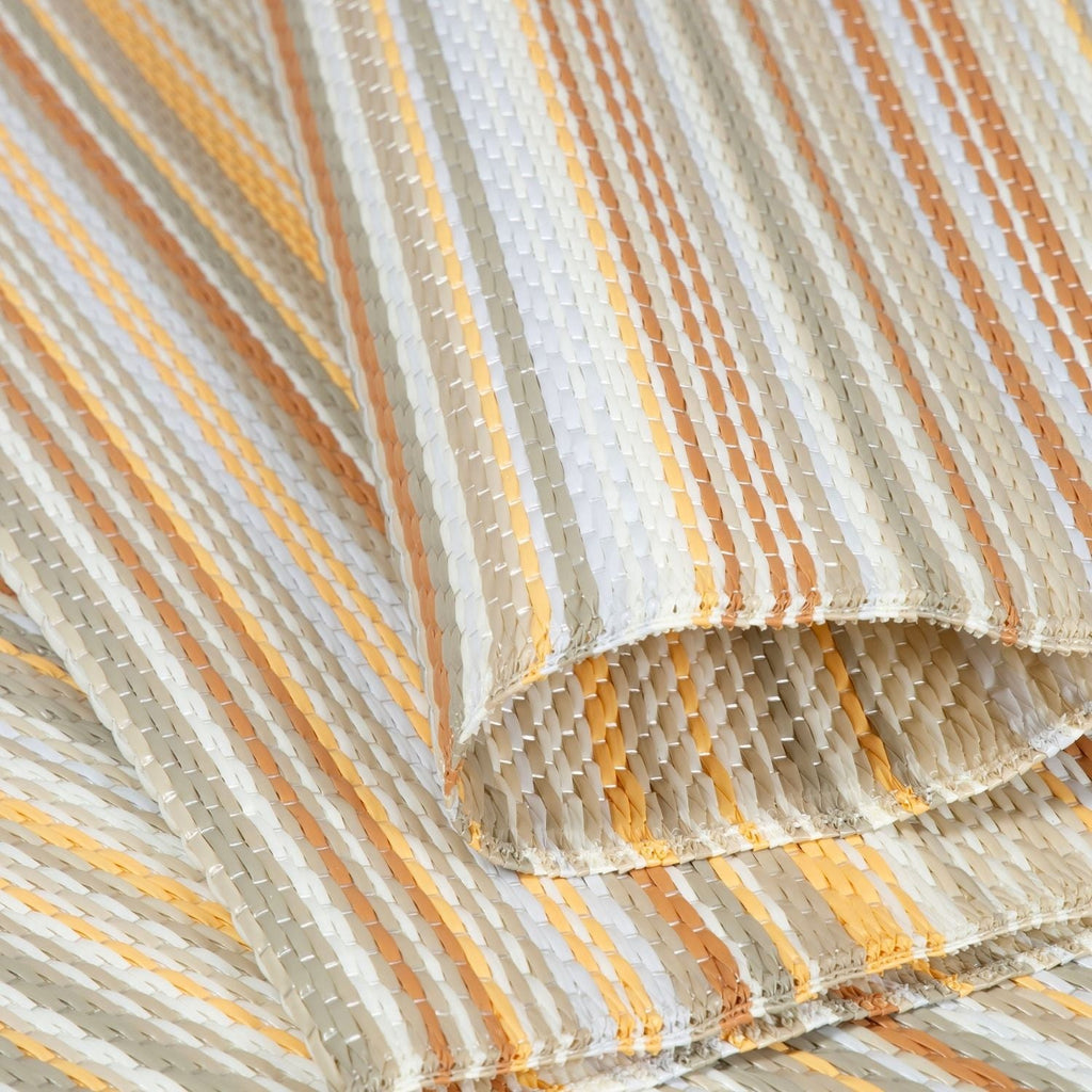 Rainbow Outdoor Rug Beige