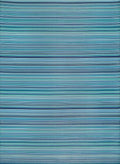 Rainbow Outdoor Rug Blue 180X270 cm
