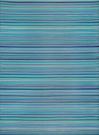 Rainbow Outdoor Rug Blue 180X270 cm