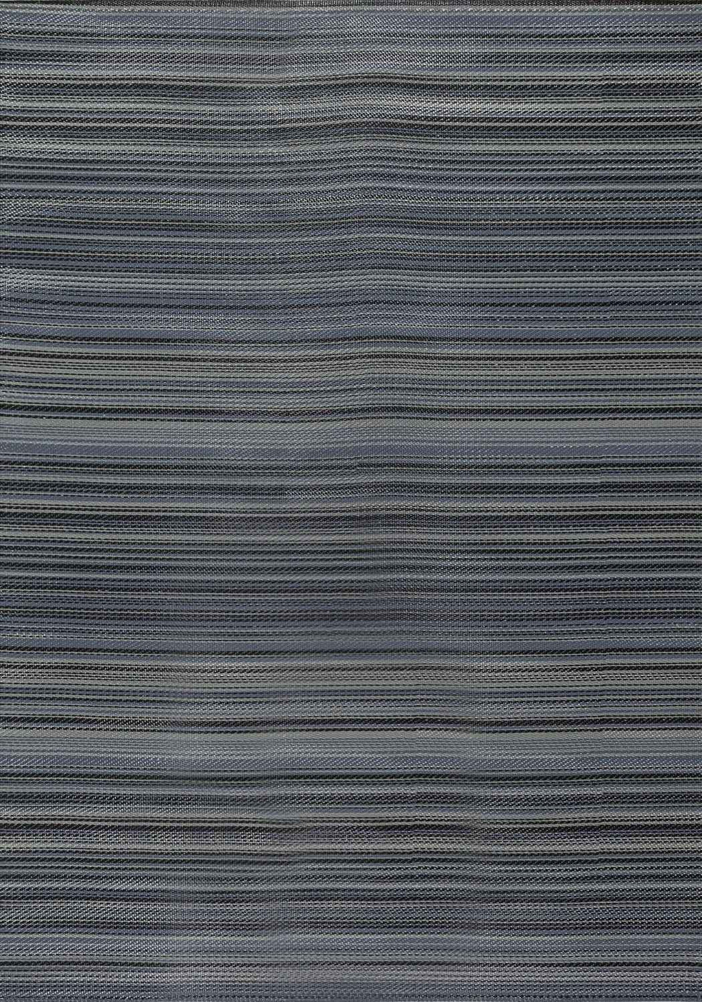 Rainbow Outdoor Rug Dark Grey 180X270 cm