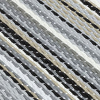 Rainbow Outdoor Rug Grey