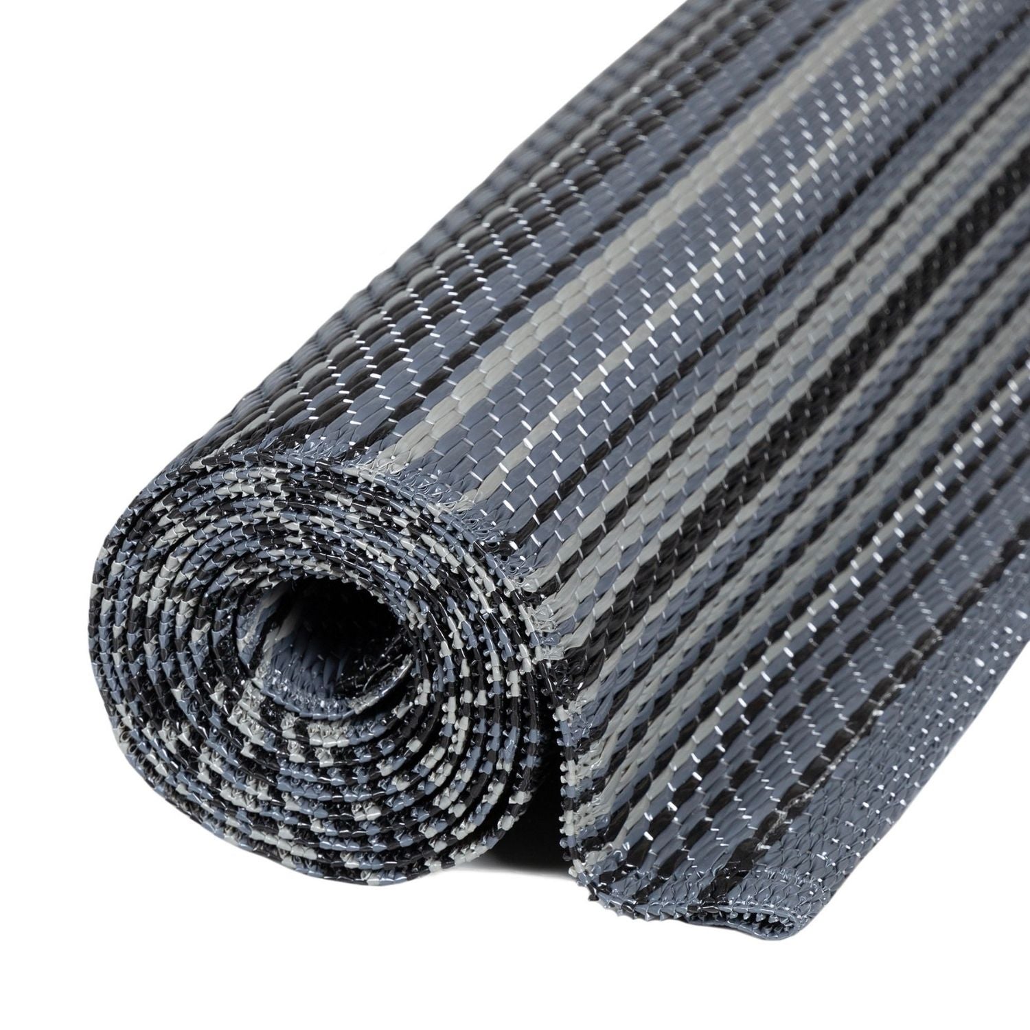 Rainbow Outdoor Rug Grey