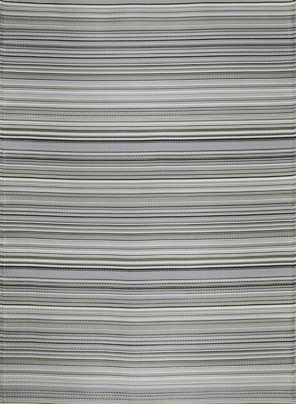 Rainbow Outdoor Rug Grey
