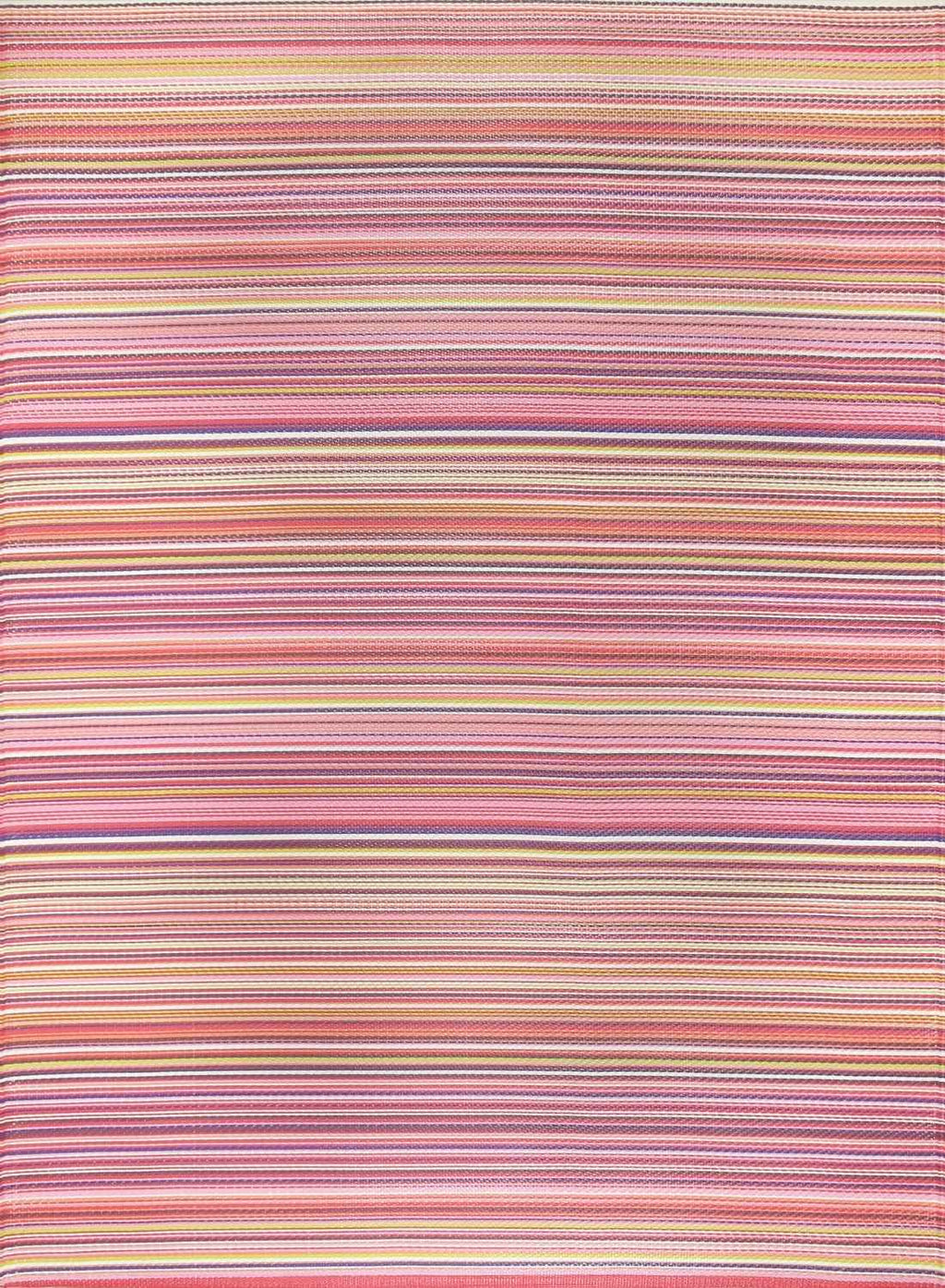 Rainbow Outdoor Rug Pink 180X270 cm