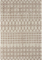 Moroccan Ivory Beige Shaggy Rug 240X340 cm