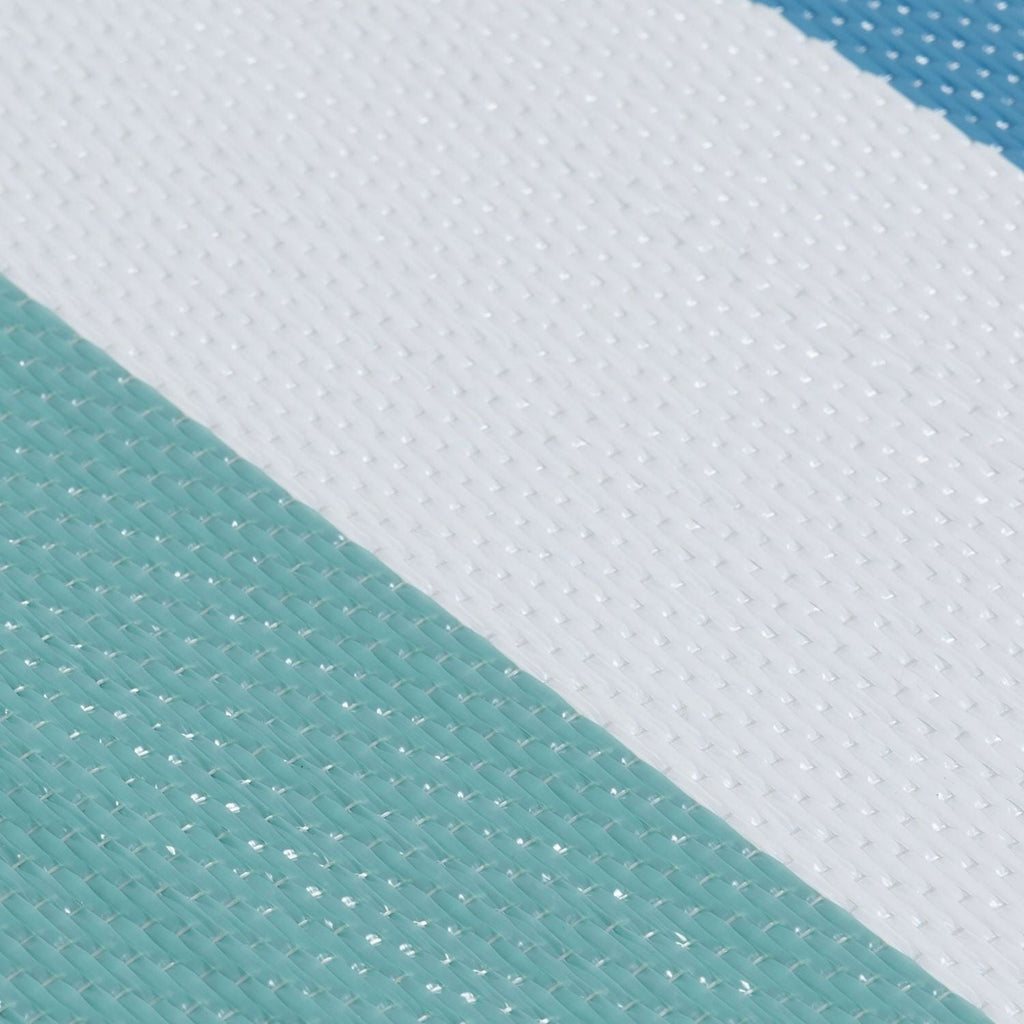 Rainbow Outdoor Rug Blue