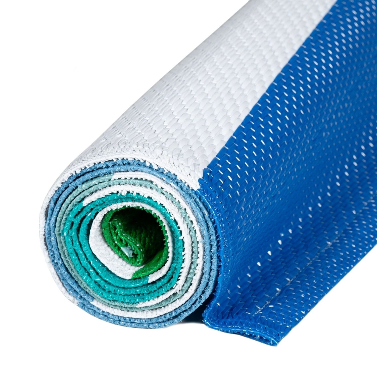 Rainbow Outdoor Rug Blue