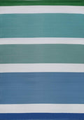 Rainbow Outdoor Rug Blue 180X270 cm