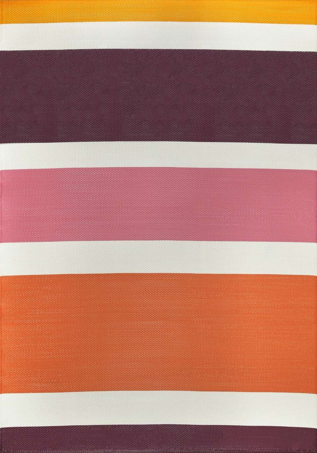 Rainbow Outdoor Rug Pink 180X270 cm