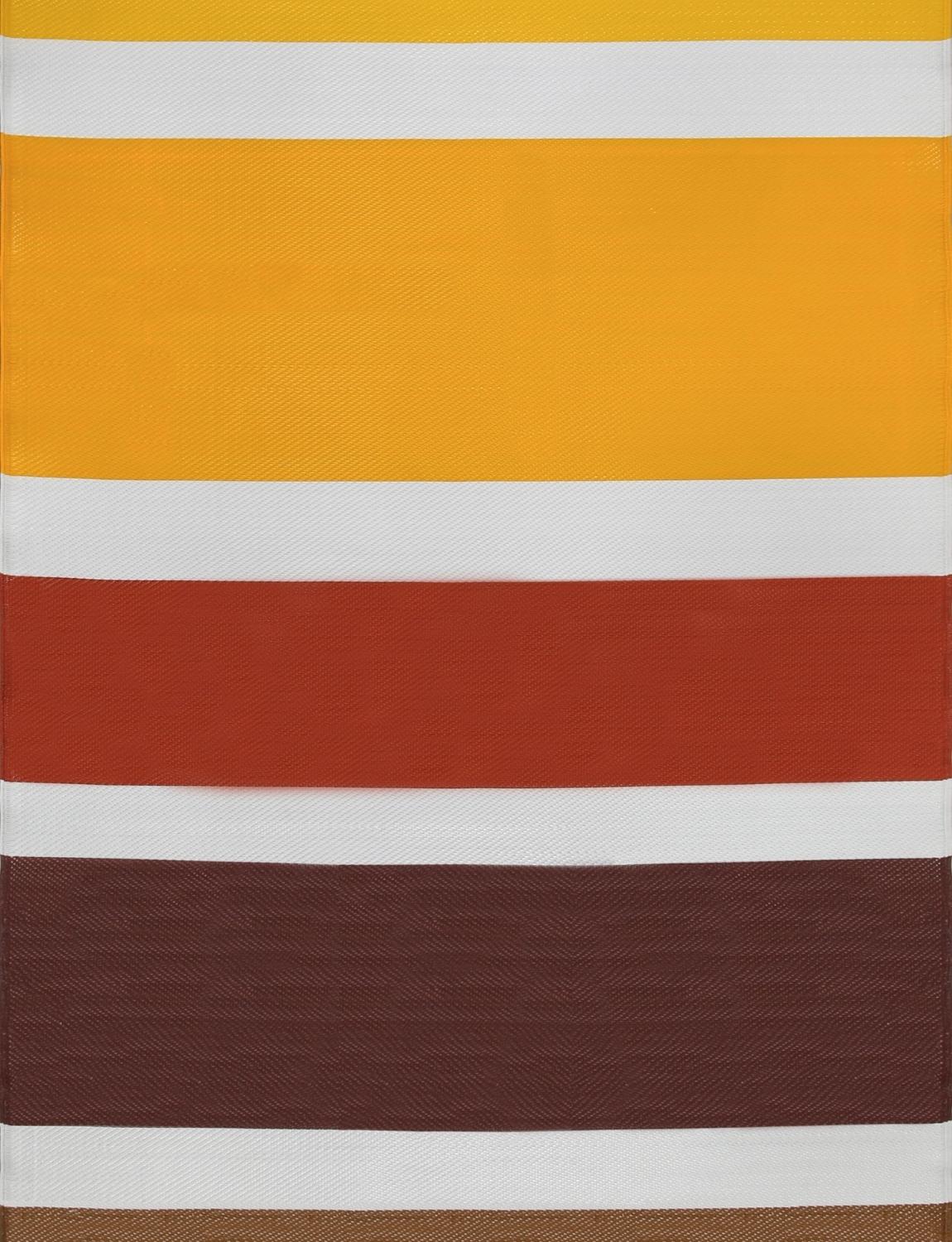 Rainbow Outdoor Rug Yellow 180X270 cm