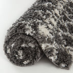 Moroccan Dark Grey Shaggy Rug