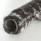 Moroccan Dark Grey Shaggy Rug