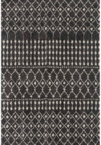Moroccan Dark Grey Shaggy Rug 240X340 cm