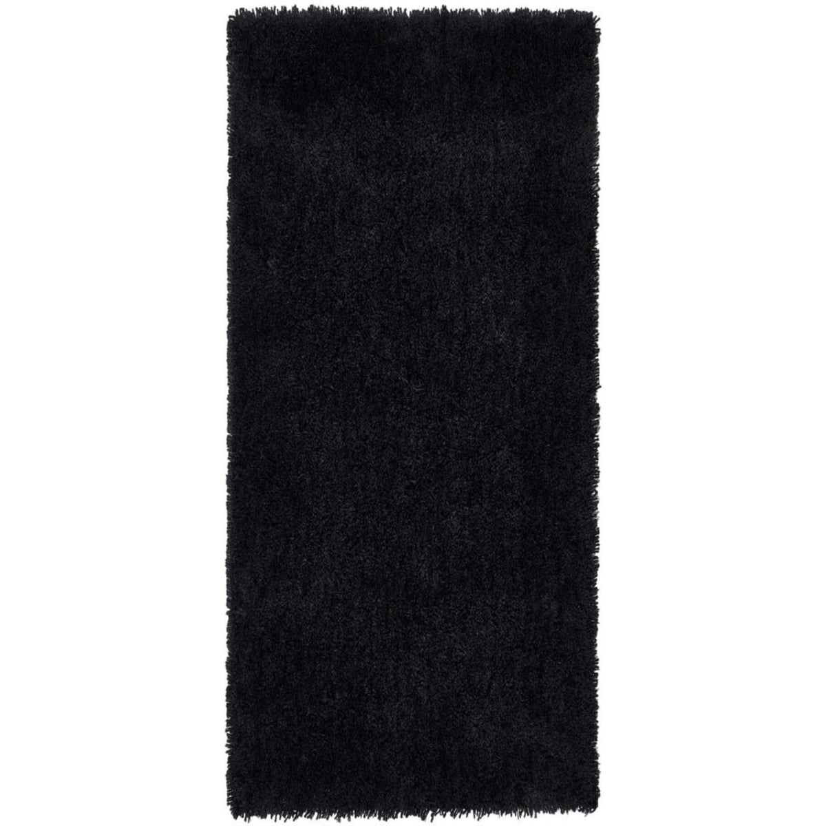 Chicago Black Shaggy Rug 67X200 cm